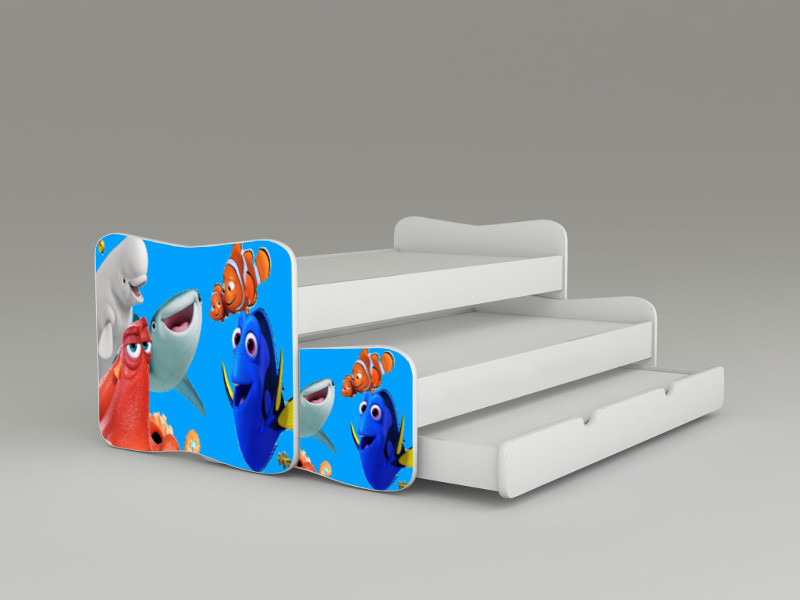 Becks postel pre tri deti Dory